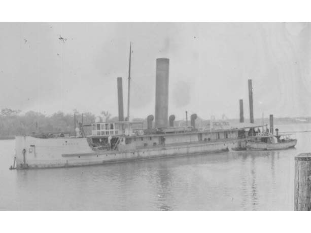 Rockhampton Harbour Board 'Bates design' suction dredger Archer (1901-1920)