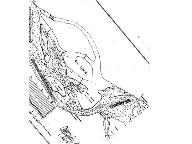 Goat Island and Hawk Point 1890s