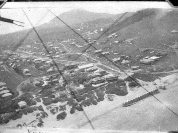 Aerial view of Yeppoon, 1920s